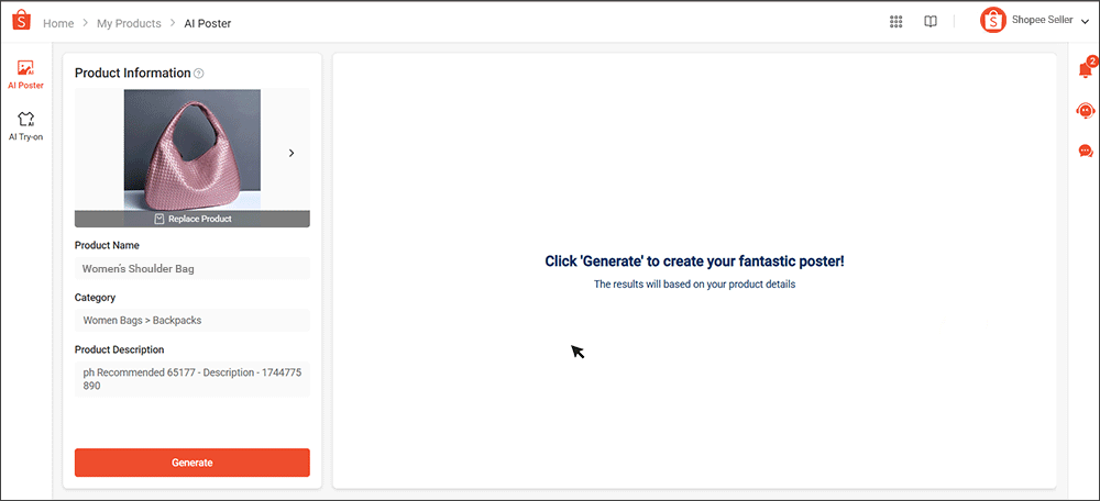 How can I use Shopee AI Creation Tools to elevate my product images ...