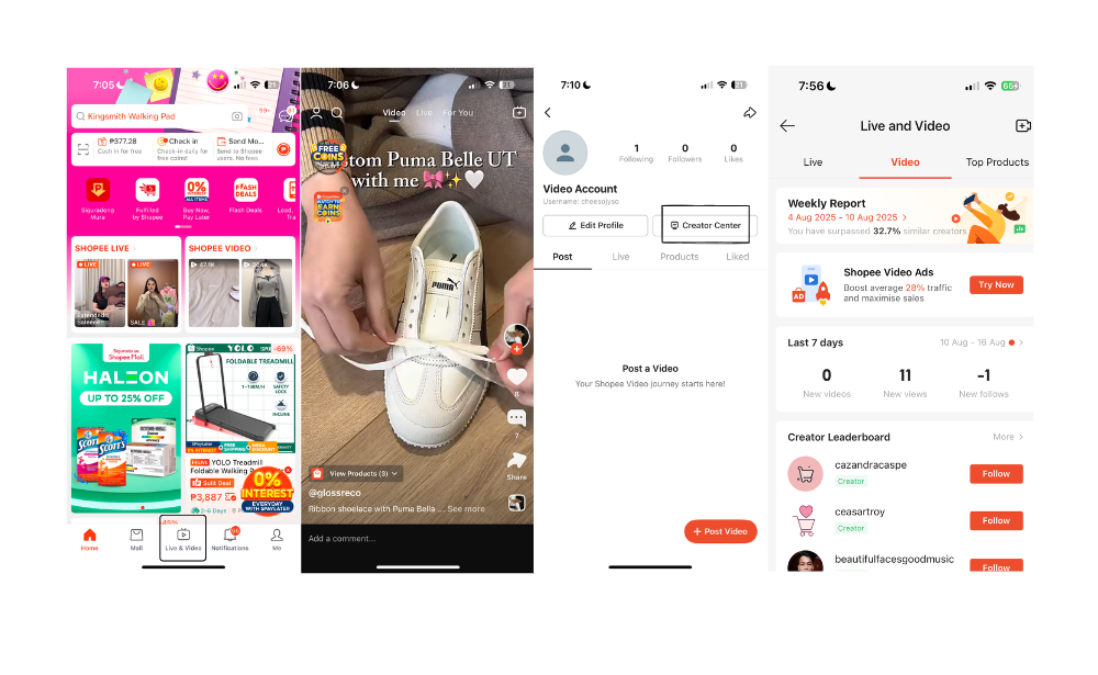 Accessing Shopee Video performance | Shopee PH Seller Education Hub