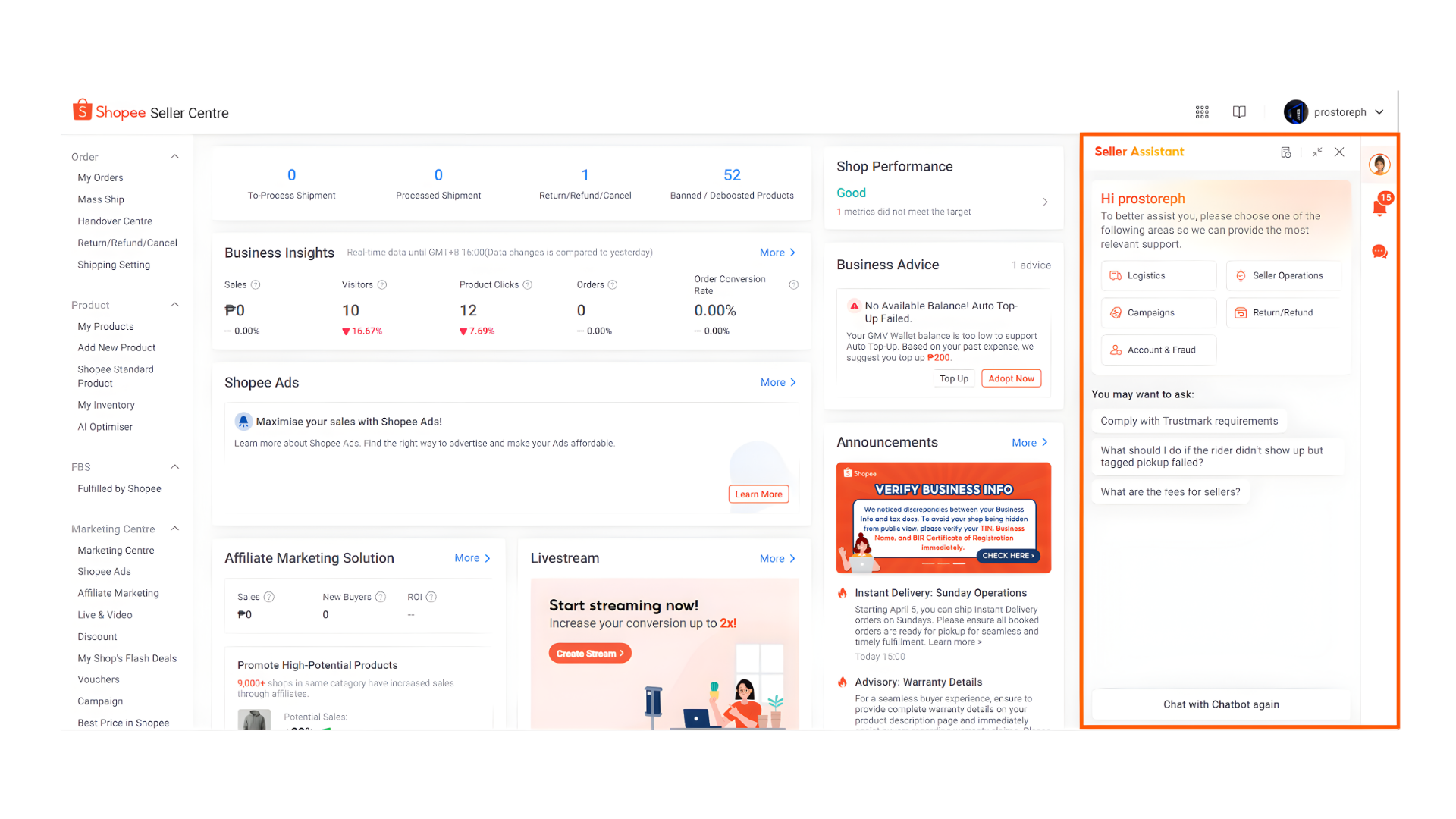 How do I contact Shopee Customer Service? | Shopee PH Seller Education Hub