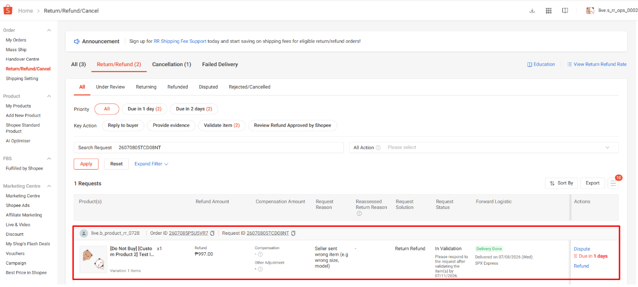 Shopee's Return/Refund Process | Shopee PH Seller Education Hub