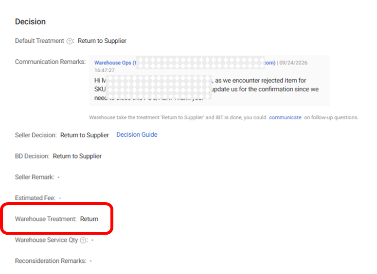 Submitting an Inbound Troubleshoot (IBT) Dispute in Seller Centre ...